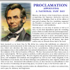 Abraham Lincoln's Proclamation Appointing a National Fast Day